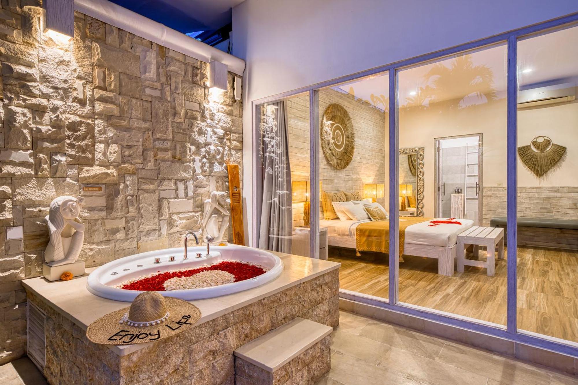 Bali Cosy Villas Seminyak For Adults Only Legian Exterior foto